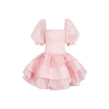 Selkie Collection FW24 Short Sleeved Dresses Women's BABY SOFT Pink