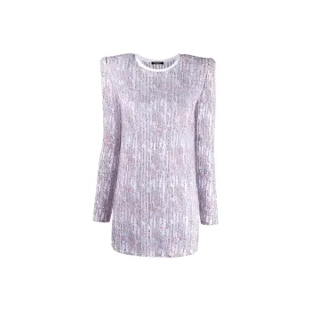BALMAIN Sequin embellished Long sleeve Dress