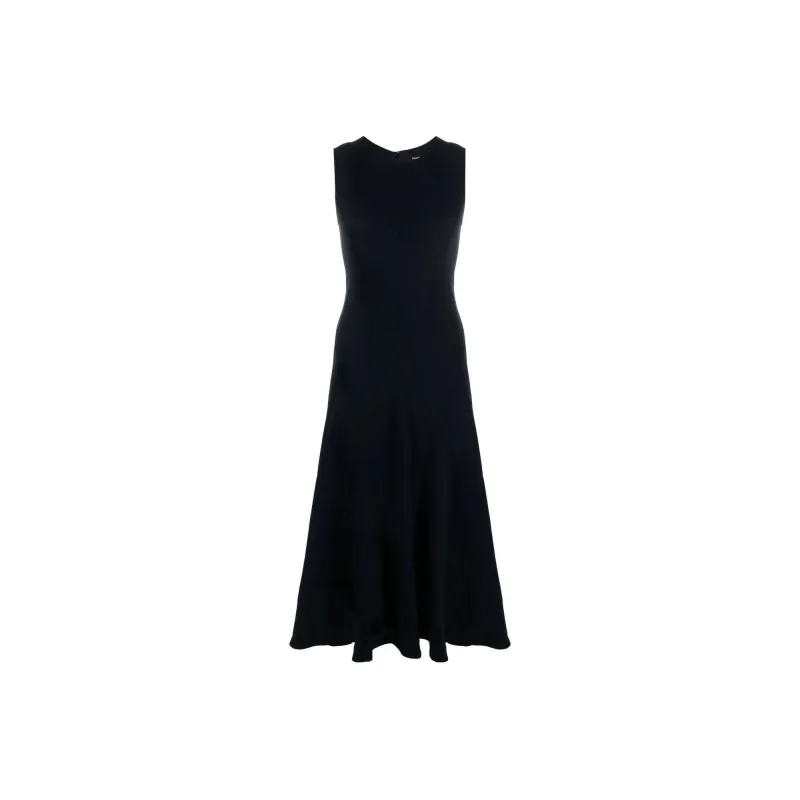 THEORY Sleeveless Dresses Women's Black-0