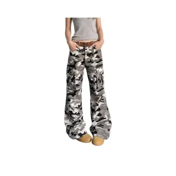 Concubine Zhu Jeans Unisex Camouflage