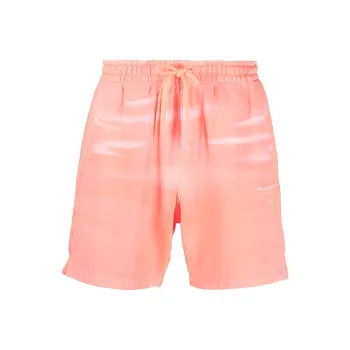 Alexander Wang Tie dye Cotton Track Shorts