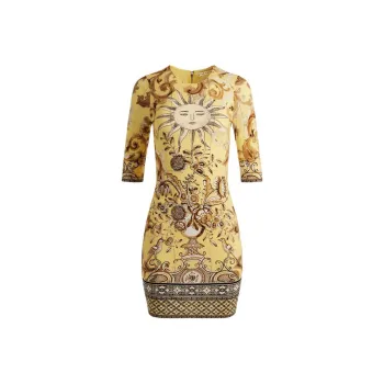 ALICE+OLIVIA Delora Graphic print Mini Dress