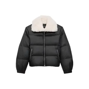 THEORY Puffer Jacket Women's Black