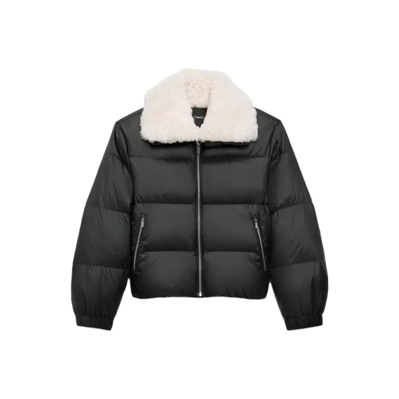 THEORY Puffer Jacket Women's Black-0
