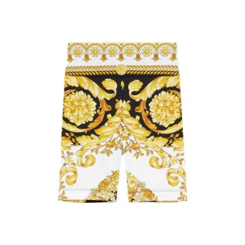VERSACE Casual Shorts Women's Yellow