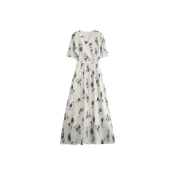 Wbwq Short-Sleeved Dresses Women's Multiple Colors