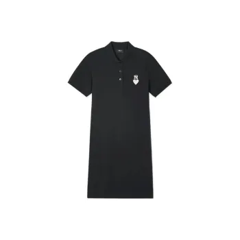 MLB Love Series Short Sleeved Dresses Women's Black