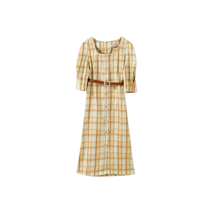 YUMOMO STAR Short Sleeved Dresses Women's-2