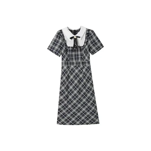 Incolore Short Sleeved Dresses Women's
