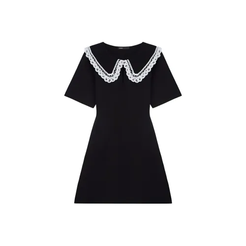 Maje SS23 Short Sleeved Dresses Women's Black