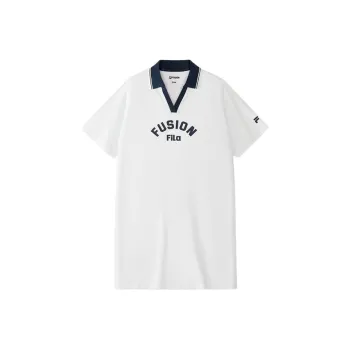 FILA FUSION LIFEFOB Collection Short Sleeved Dress Women's Standard White