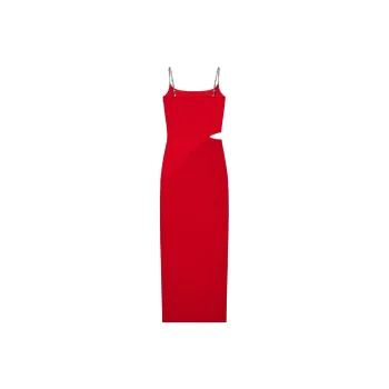 Givenchy Sleeveless Dresses Women's Red
