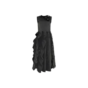 Moncler Sleeveless Dresses Women's Black