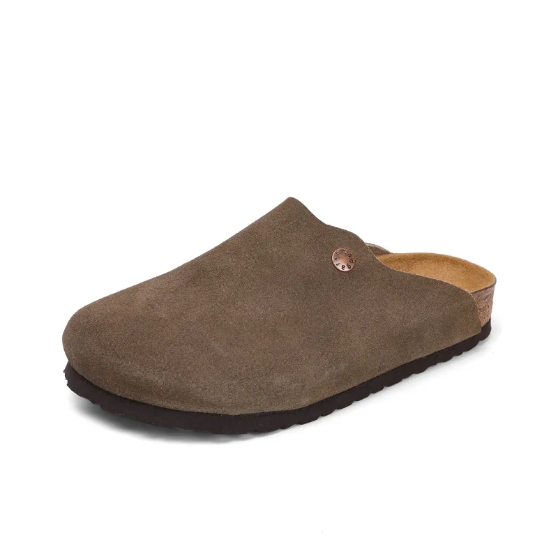 Khadgar EVA Cork Sole Quiet Abrasion Resistant Slip Resistant Closed Toe Slippers Unisex-16