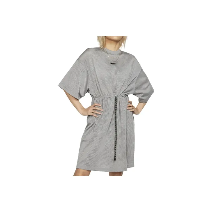 Nike Short Sleeved Dress Women's Dark Gray-0