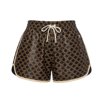 CELINE Casual Shorts Women's Caramel