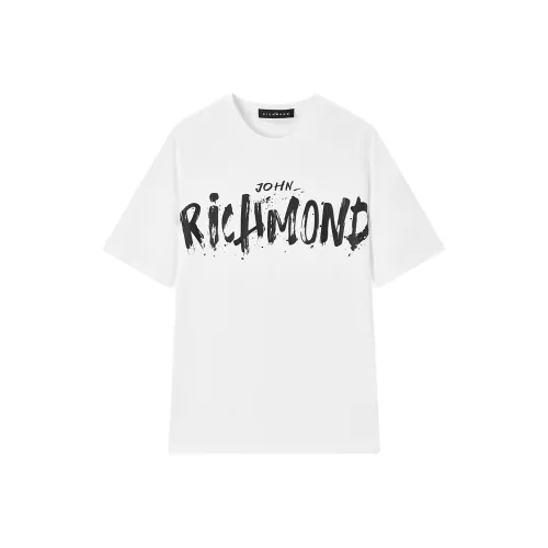 JOHN RICHMOND SS25 T Shirt Mens Black Gray