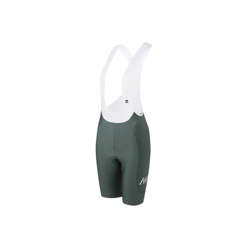 LAMBDA Cycling Pants Women's Vason Green[Double Arrow Straps Shorts]-2