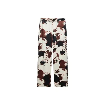 ZARA ZW Series Casual Pants Women's Brown