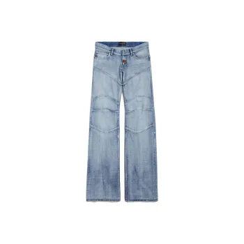 Balenciaga Jeans Regular Fit Women's Light Blue