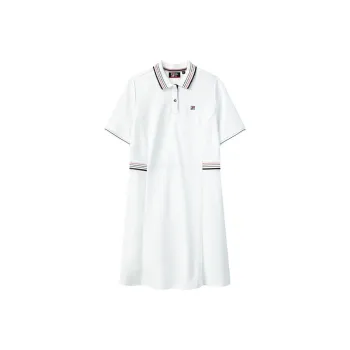 FILA Short Sleeved Dresses Women's White