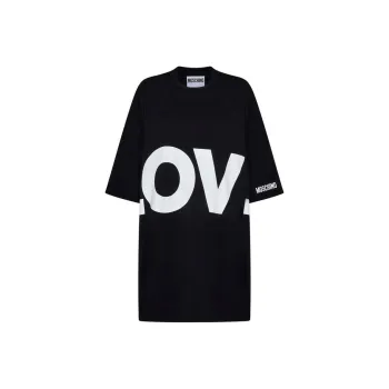 MOSCHINO Love Printed Oversized Dress