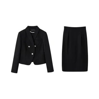 DonnaZilan Business Suits Women's Black