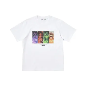 UNIQLO x HAIZEIWANG,LIANMINGKUAN One Piece Collaboration Edition SS25 T Shirt Men's White