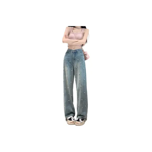 Giyu Jeans Women's Light Blue