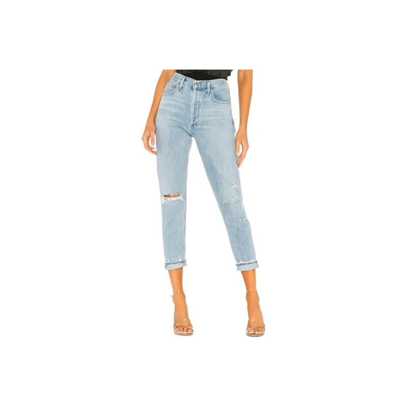 AGOLDE Jeans Women's Light Blue-0