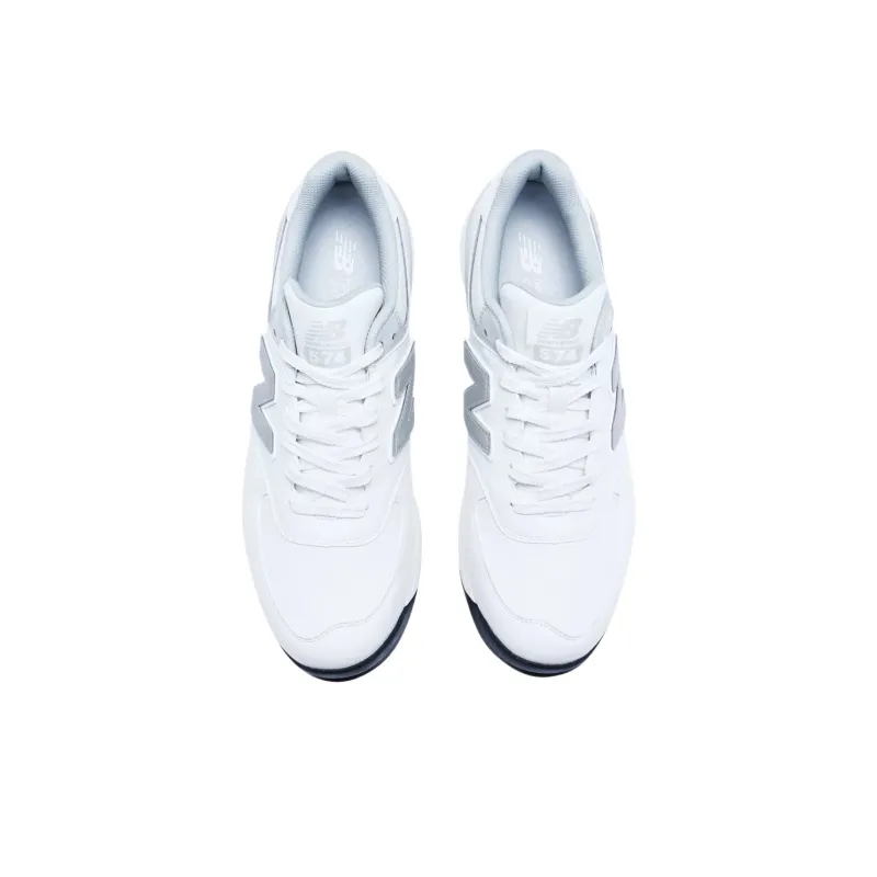 New Balance NB 574 V3 Low Top Golf Shoes Unisex White 2E Width-1