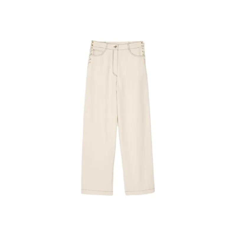 Sandro Cotton Trousers-0