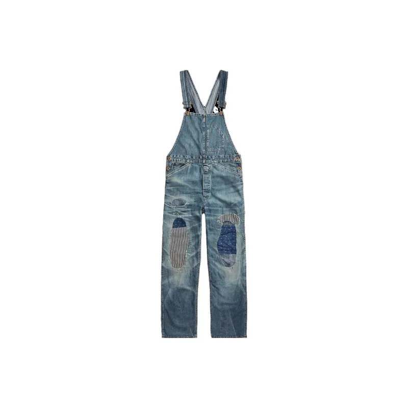 DOUBLE RL SS25 Overalls Women's Blue-0