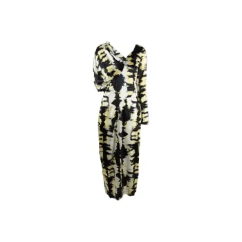 GANNI Short Sleeved Dresses Women's Yellow