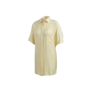 Adidas Originals Short Sleeved Dresses Women's Yellow