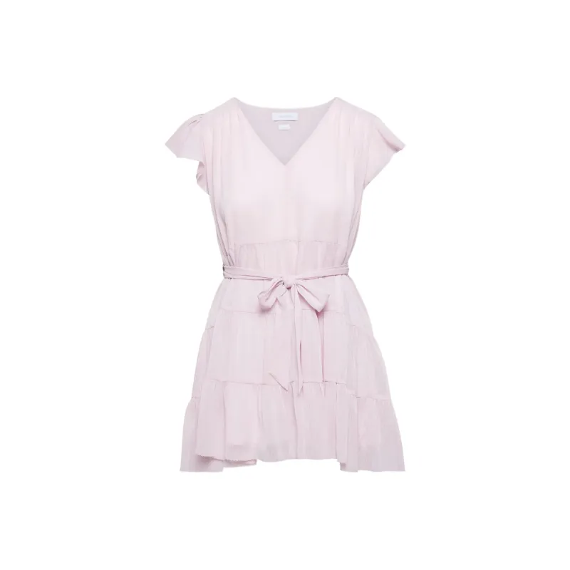 ARITZIA Little Moon Sol Dress Short-Sleeved Dresses Women's Sugarplum Lilac/Sugar Plum Purple Lilac-0