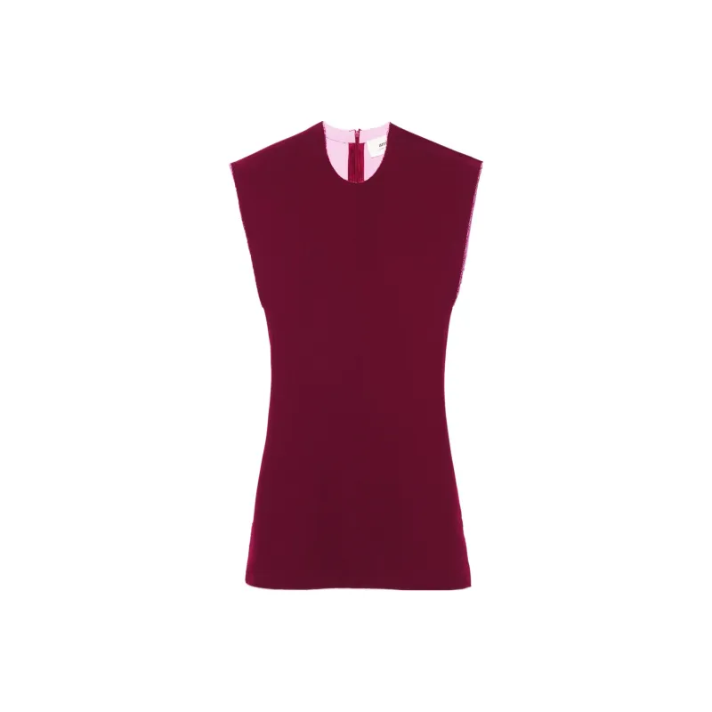 AMIPARIS Sleeveless Dress Women's Red-0