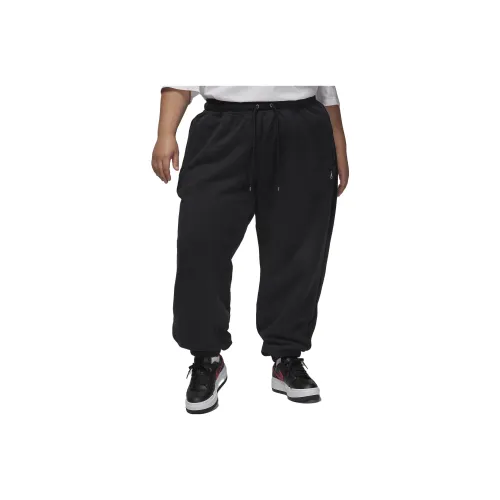 jordan 7.5us Flight Flight Knitted Sports Pants Women's Black