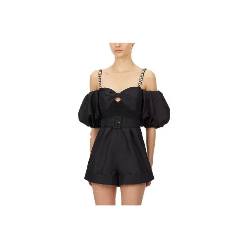 Self-portrait Jumpsuits Women's Black