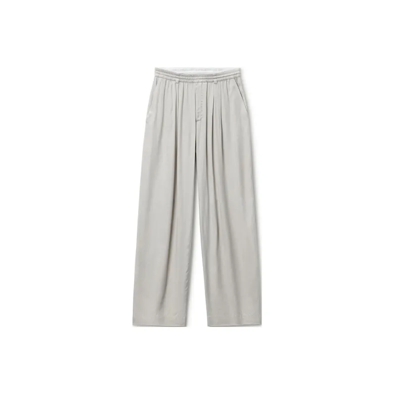 Alexander Wang Turn Down Waistband Pre Styled Trousers-0