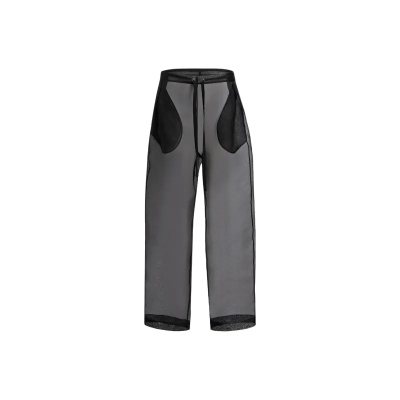 KHAITE Silk Trousers-0