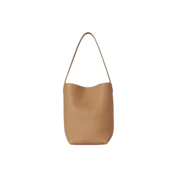 THE ROW N/S Park Grained Calfskin Tote Bag Shopping Bag Shoulder Bag Handbag Small Size Women's Cinnamon