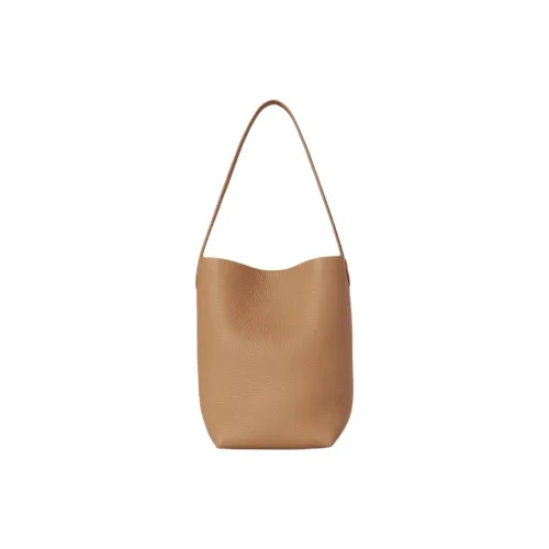 THE ROW N/S Park Grained Calfskin Tote Bag Shopping Bag Shoulder Bag Handbag Small Size Women's Cinnamon