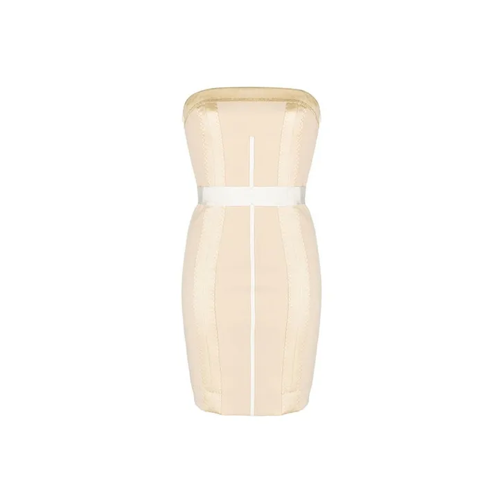 MOSCHINO Sleeveless Dresses Women's Yellow-0
