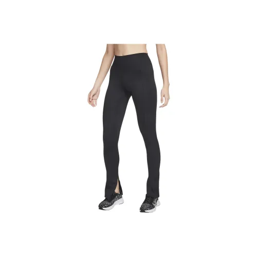 Nike One Women's High Waisted Full Length Split Hem Leggings