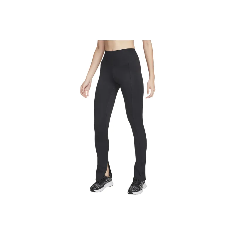 Nike One Women's High Waisted Full Length Split Hem Leggings-0