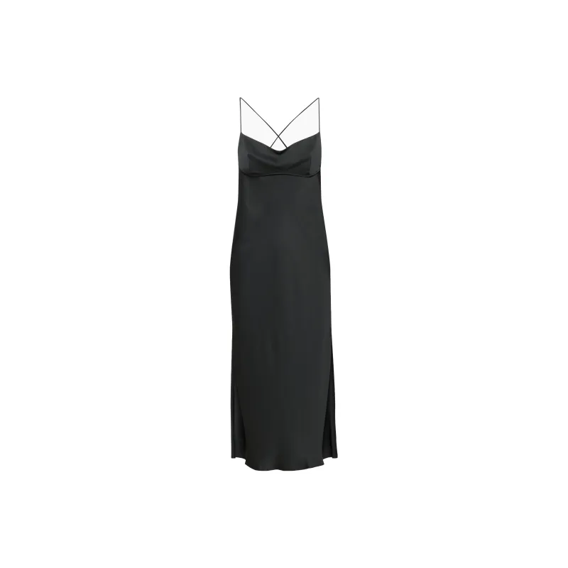 ARITZIA Slip Dresses Women's Black-0