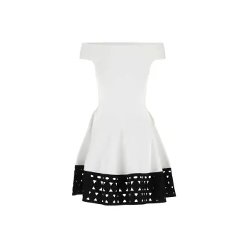 Alexander McQueen Slip Dresses Women's White