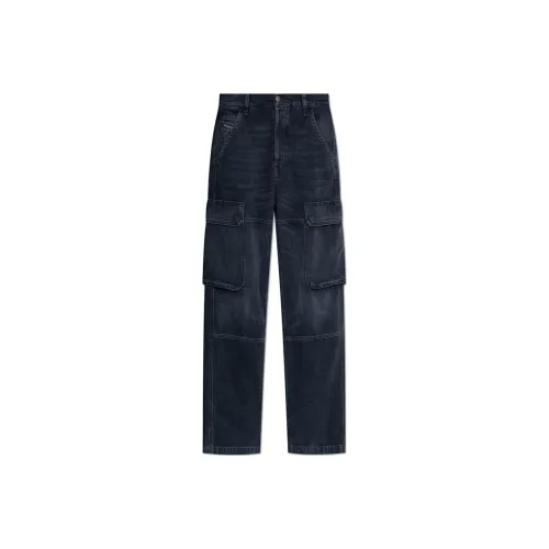 DIESEL D Pot Cargo Logo Plaque Jeans