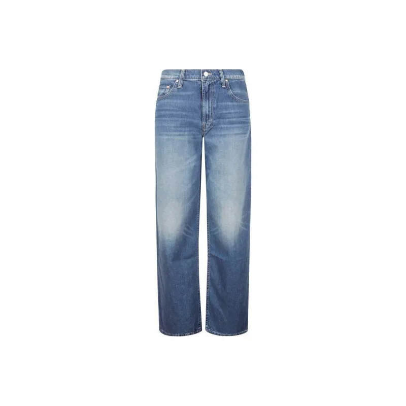 MOTHER The Spinner Zip Sneak Jeans-0